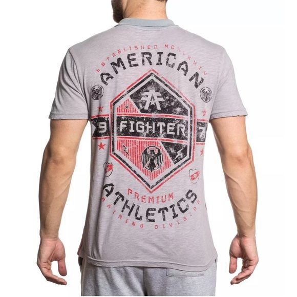 AMERICAN FIGHTER Men's T-Shirt S/S SOUTH CAROLINA - Picture 5 of 9